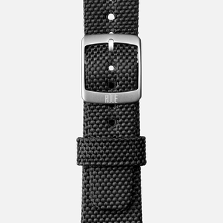 Black silicone strap