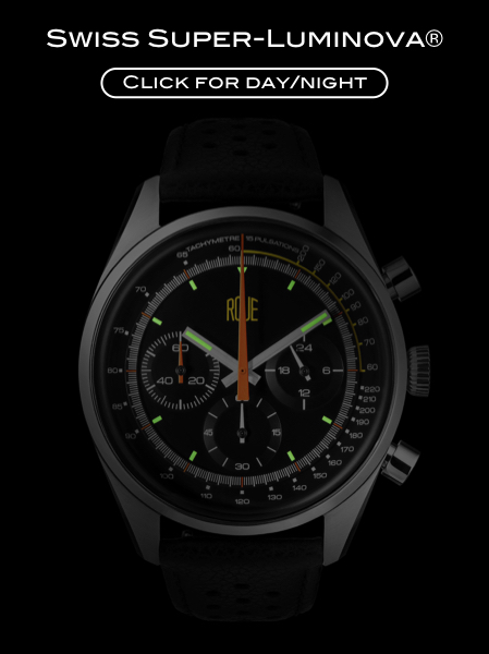 Roue Watch TPS Model – Swiss Super-Luminova® Roue Watch TPS Model - Swiss Super-Luminova®