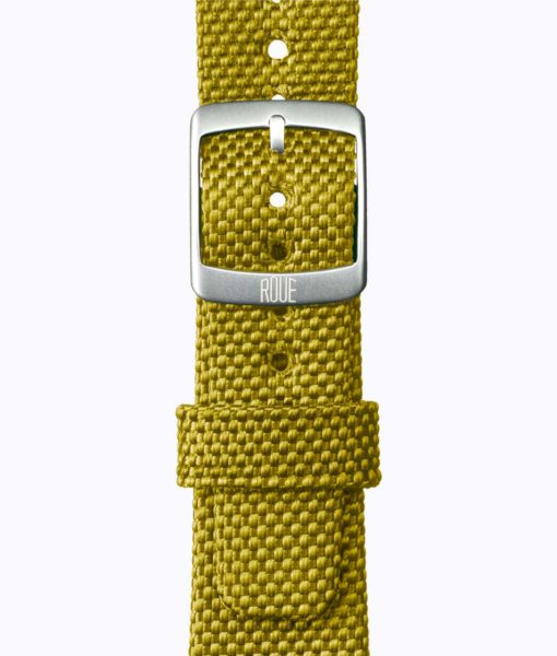 Yellow Strap - Nylon Front/Leather Back