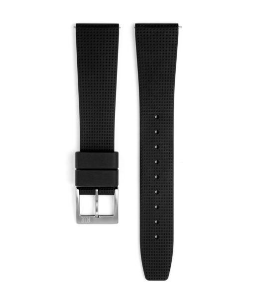 Roue Watch black silicone strap for TPS model